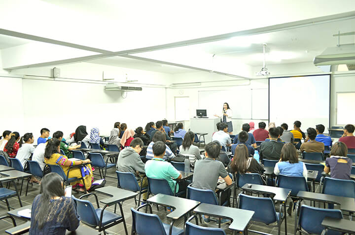 YPC Lecture Room Lecturer from LJMU