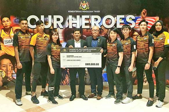 YPC International College Student Poomsae pair Gold Medal SEA Games Philippines 2019